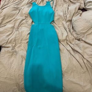 ZARA cutout midi dress